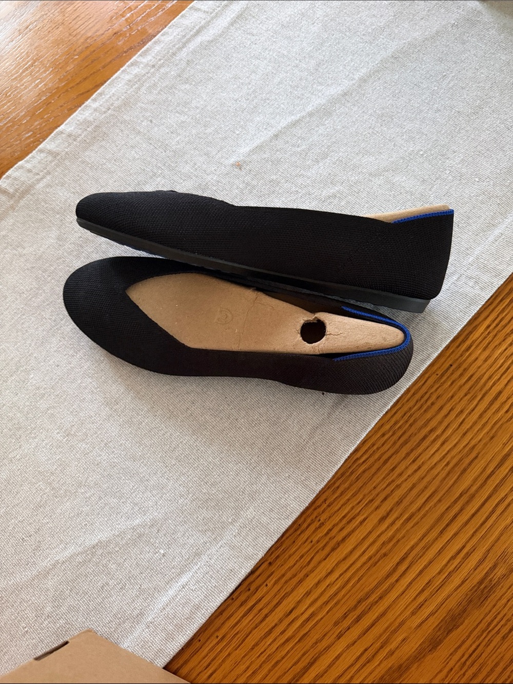 Rothy’s Women’s Black Ballet Flats Size 9.5 - Picture 2 of 4